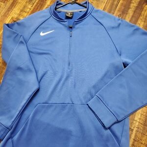 Men's Royal Blue, Sz. Small Nike DRI-FIT Zip Up